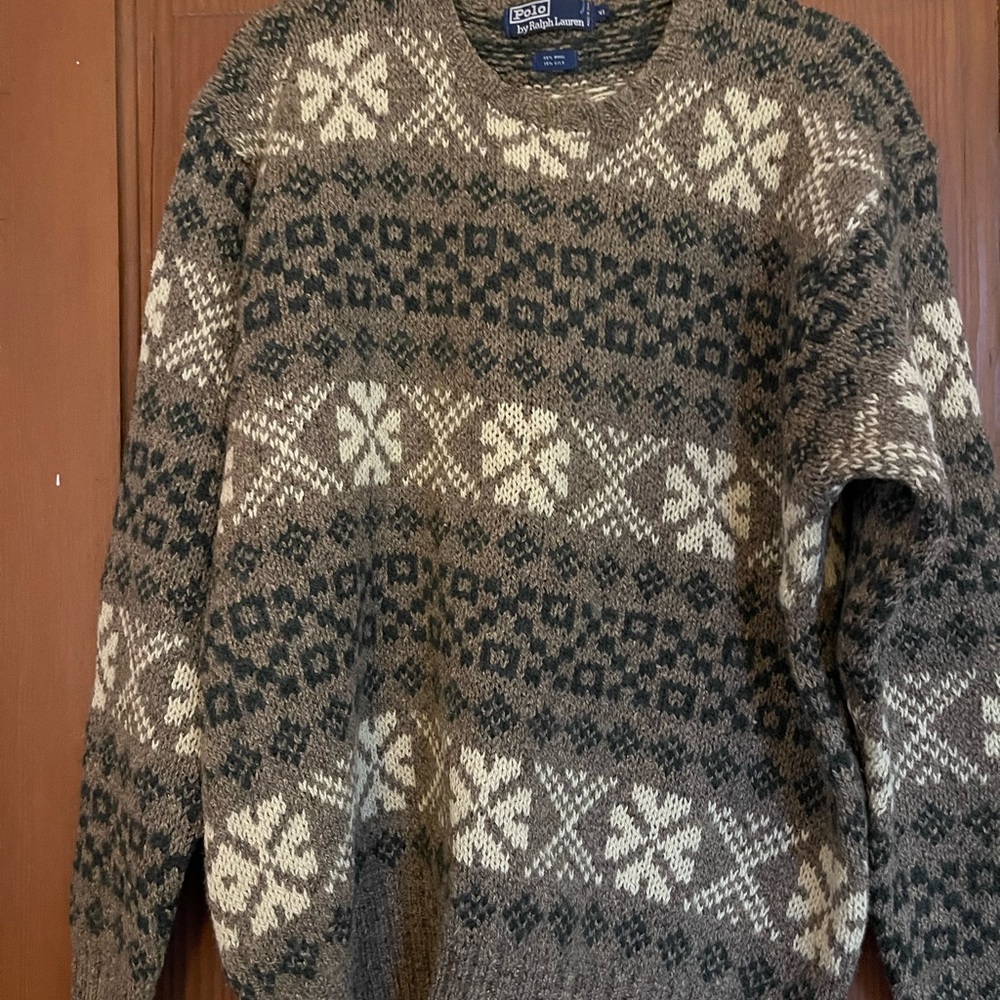 Ralph Lauren Polo vintage wool sweater